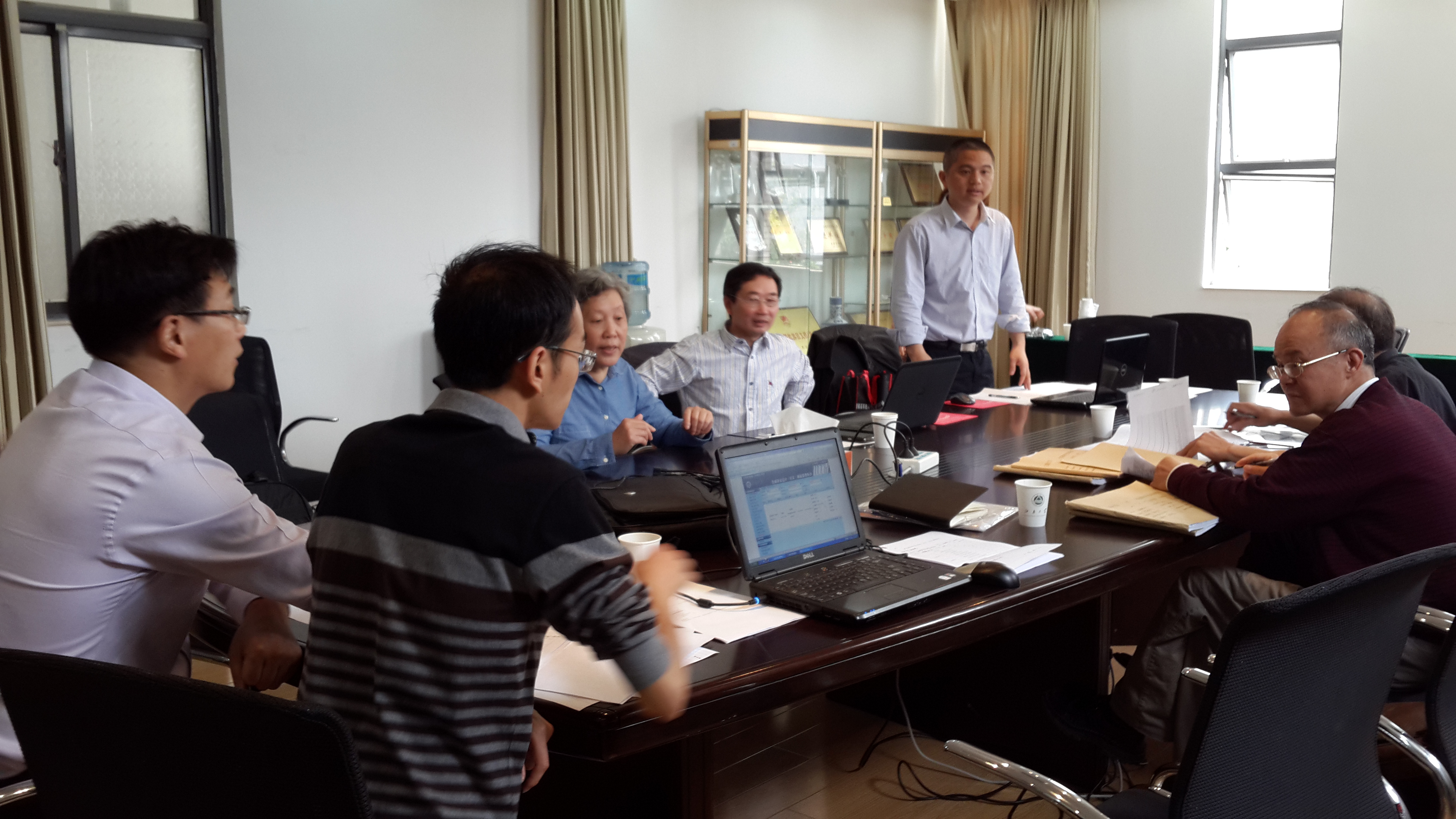 公司迎接本科教学工作审核评估阶段性工作检查
