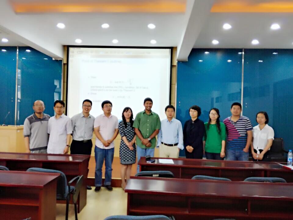 美国佛罗里达理工大学Kanishka Perera教授访问公司