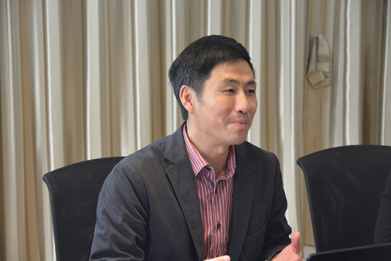 公司党委常委、组织部部长戴月波来院指导工作